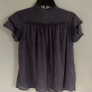 Purple blouse